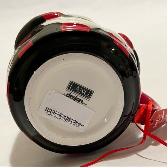 Lang Winter/Christmas Gnome Ceramic Mug With Hat Topper - Picture 6 of 10